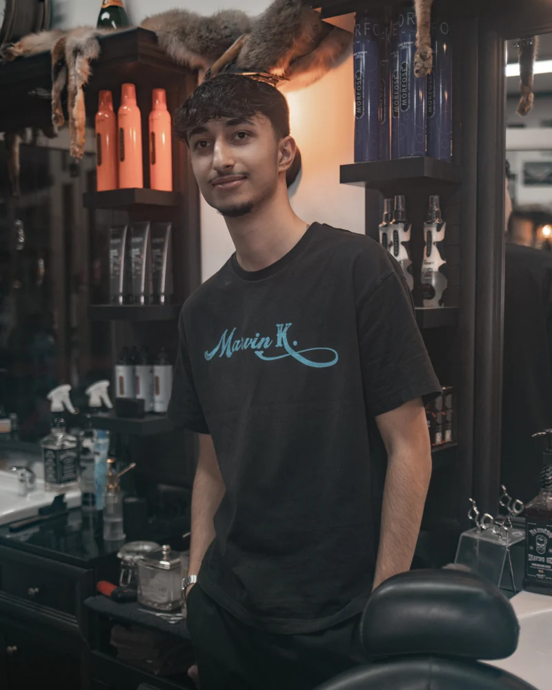Arda im Marvin K. Barbershop